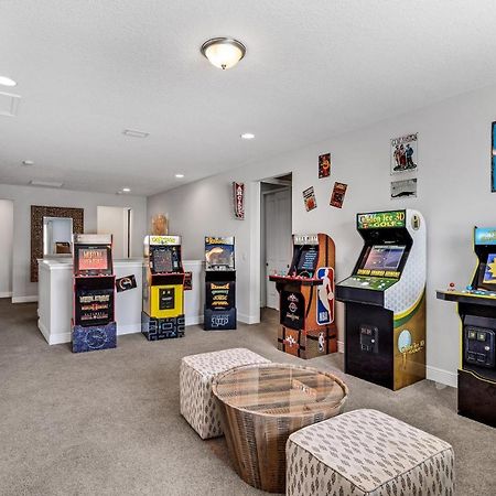 Spacious 8 Bdr Family Home With Arcades And Free Pool Heat Orlando Exterior foto