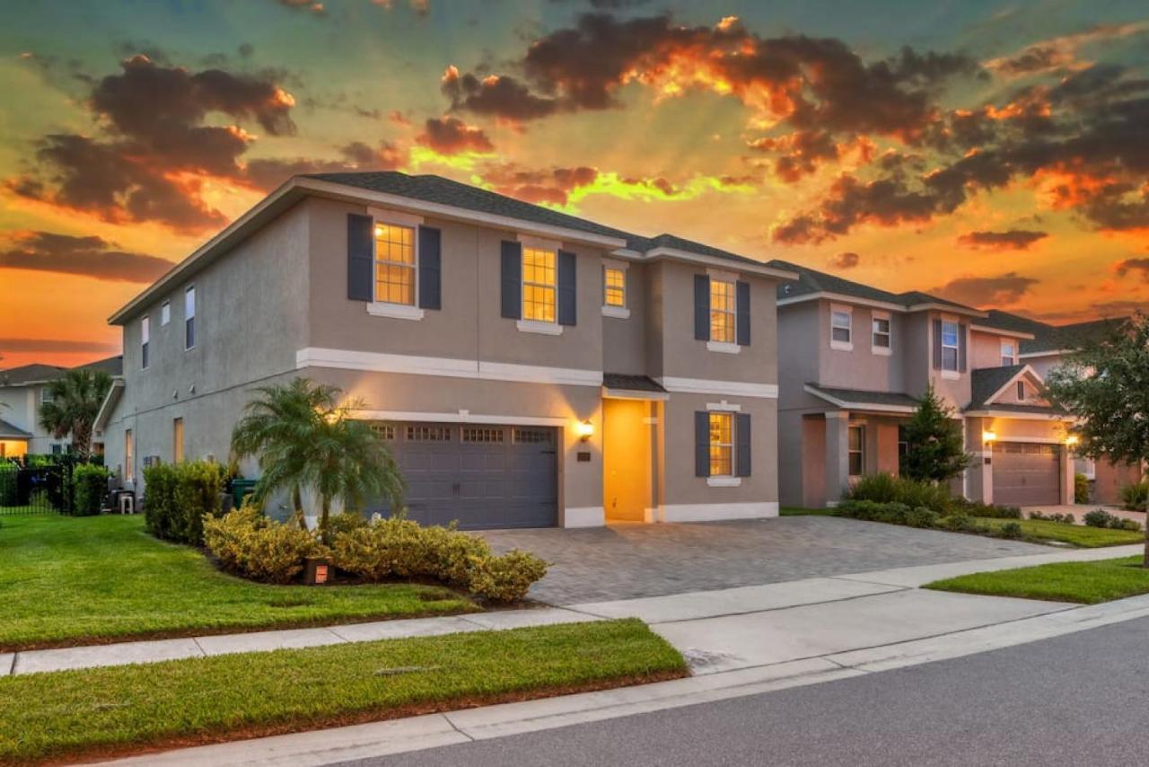 Spacious 8 Bdr Family Home With Arcades And Free Pool Heat Orlando Exterior foto