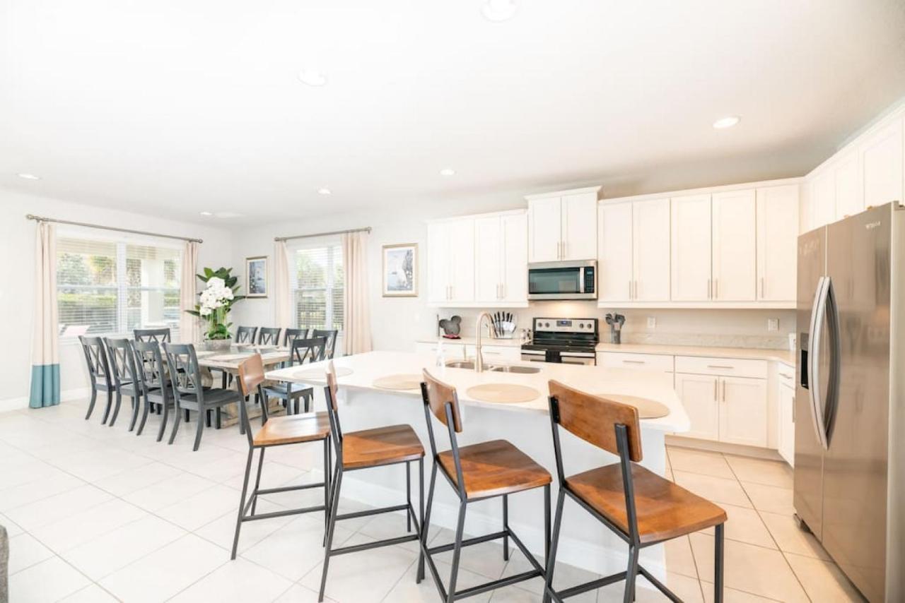 Spacious 8 Bdr Family Home With Arcades And Free Pool Heat Orlando Exterior foto