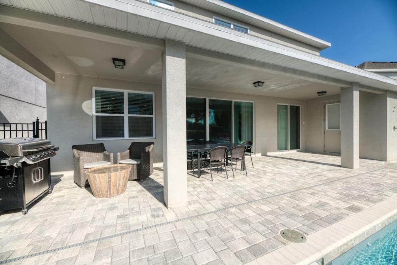 Spacious 8 Bdr Family Home With Arcades And Free Pool Heat Orlando Exterior foto