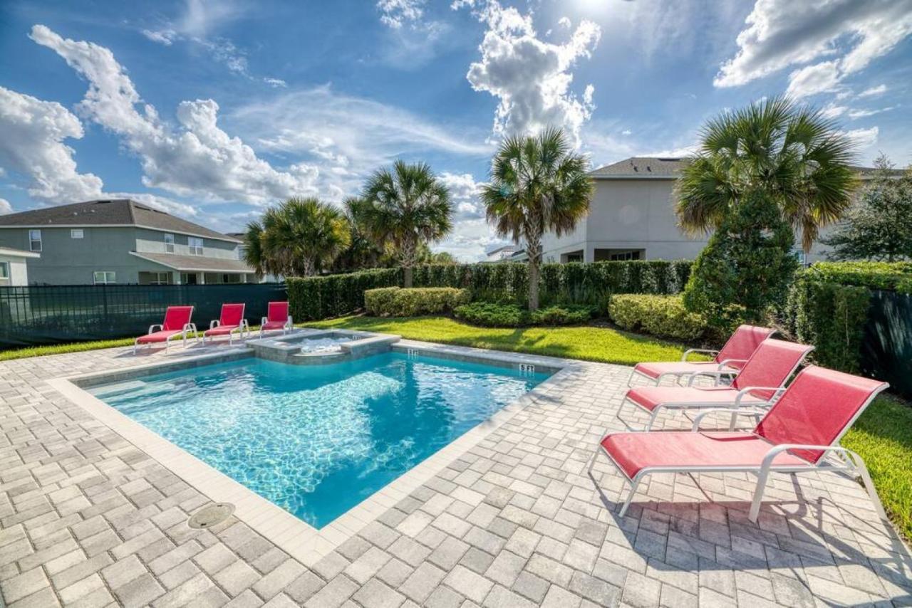 Spacious 8 Bdr Family Home With Arcades And Free Pool Heat Orlando Exterior foto