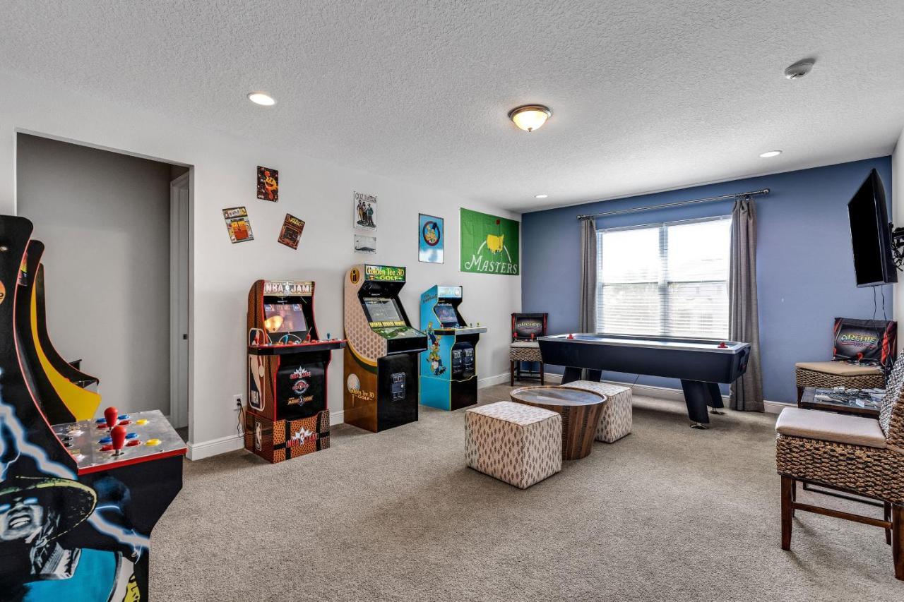 Spacious 8 Bdr Family Home With Arcades And Free Pool Heat Orlando Exterior foto